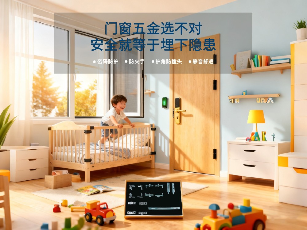 不留安全隐患！给娃一个”摸爬滚打”的安心家，从选对五金开始