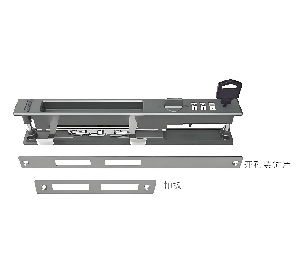 B176B 折叠纱门密码锁