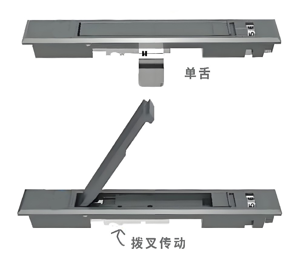 XJG015 小平开密码锁（两用）