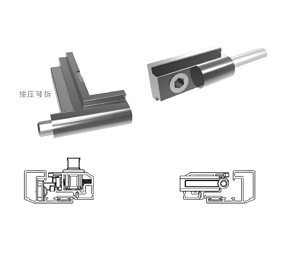 HY10B 隐形合页